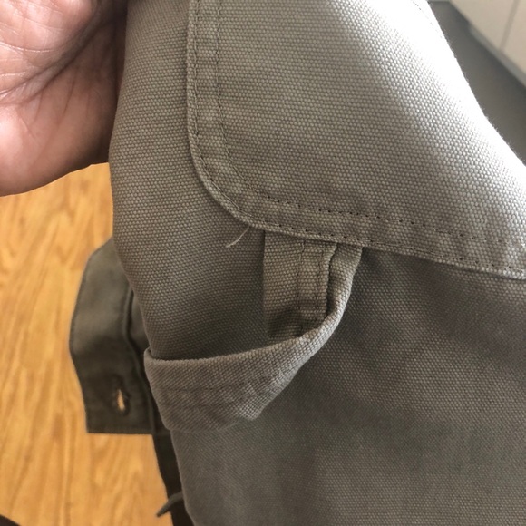 Wrangler Workwear Rigg Five Pocket Light Brown Tan Carpenter Work Pants - Picture 5 of 12